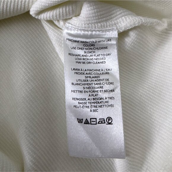 Maeve By Anthropologie White Ruffle Halter Top X-Small 97% Cotton - Picture 4 of 5